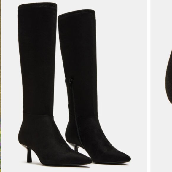 Steve Madden Knee-High Kitten Heeled Boots | Size 8.5 - Picture 6 of 8